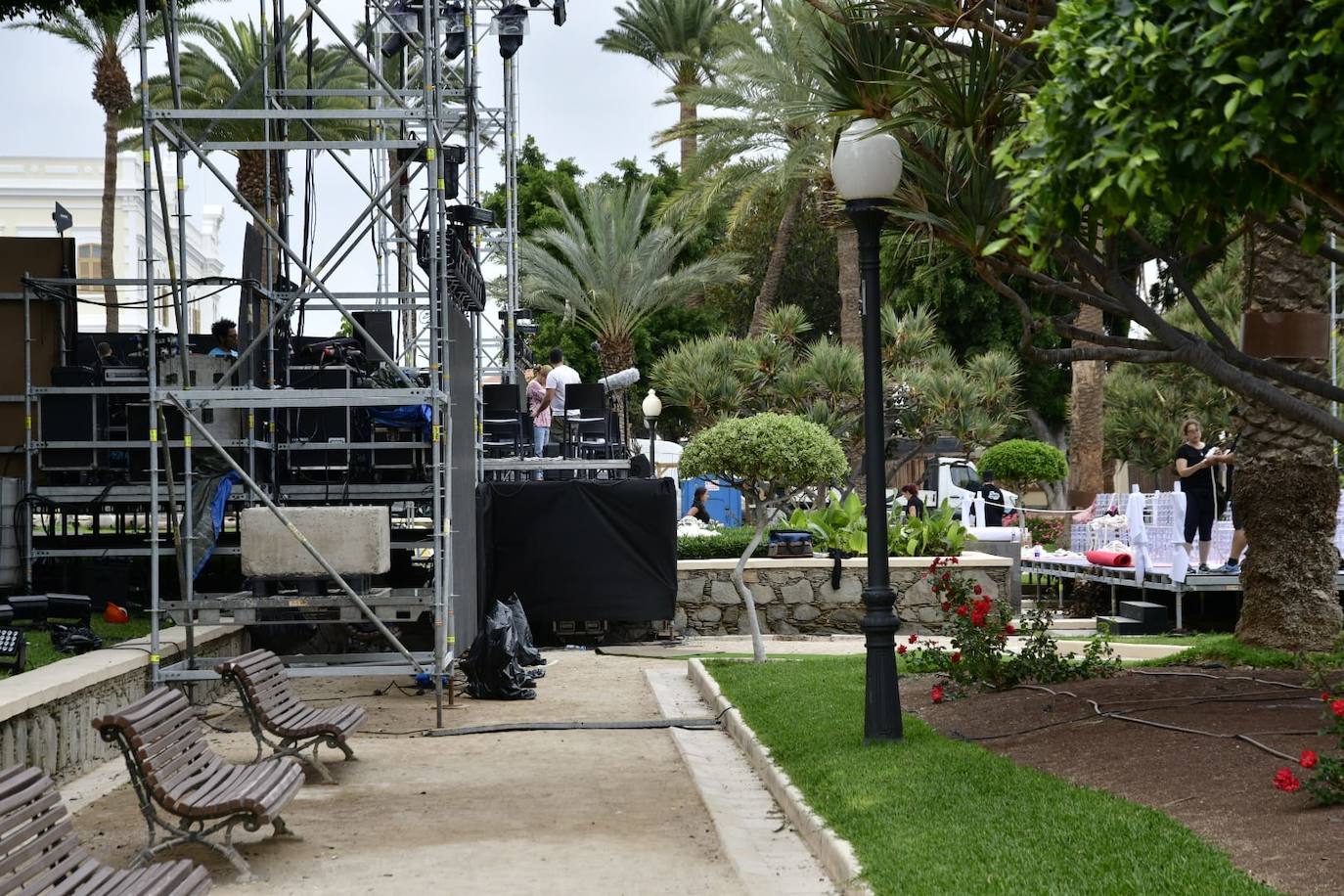 Las Palmas de Gran Canaria calienta motores para el concierto de Jonas Kaufmann