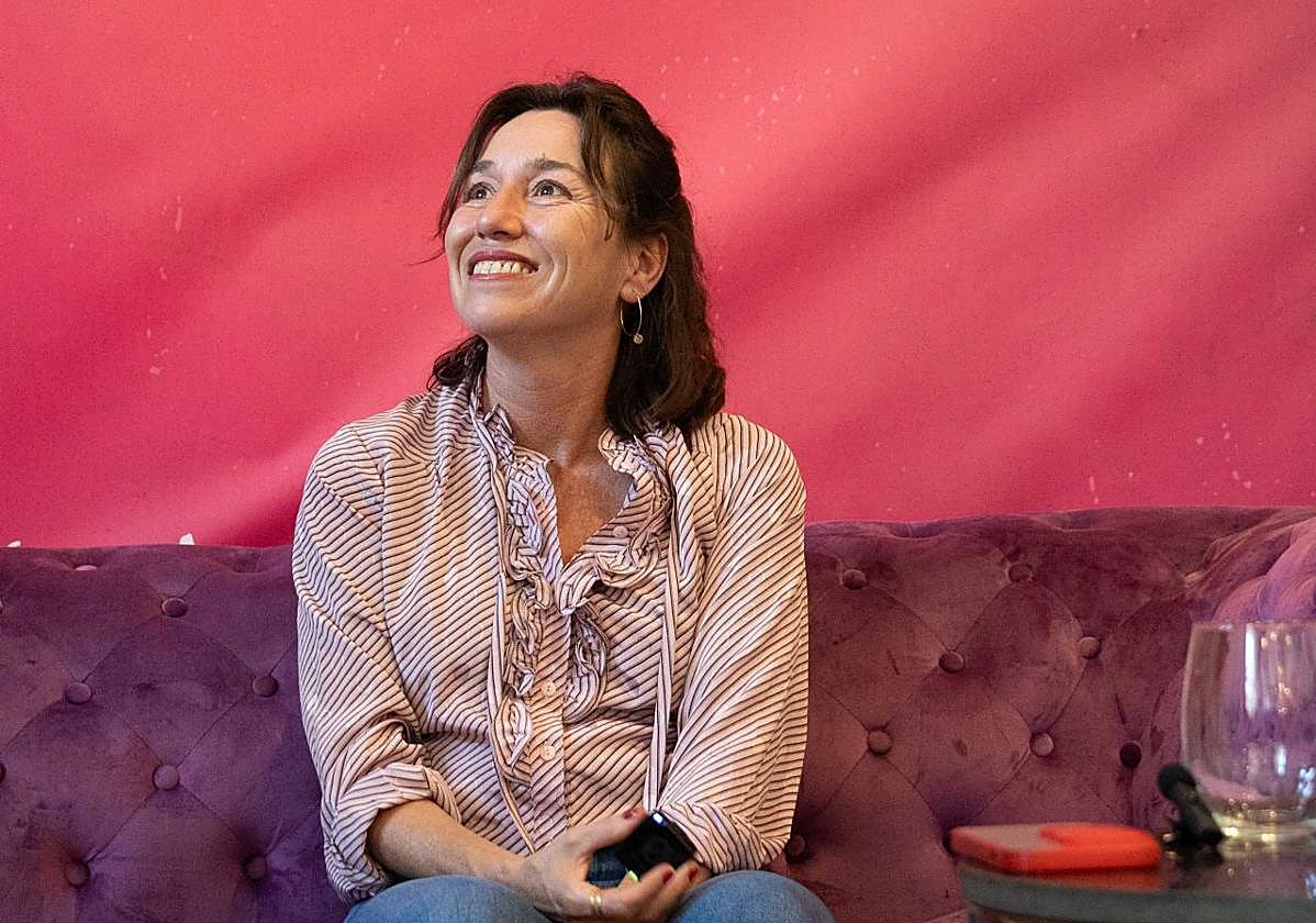 Lola Dueñas, en el Festivalito de La Palma.