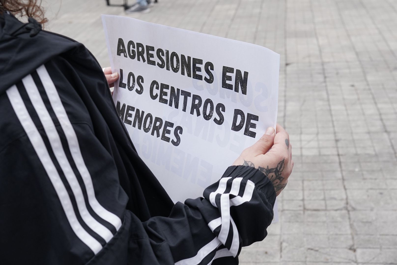 Manifestación contra la xenofobia en la Plaza de la Feria, en imágenes