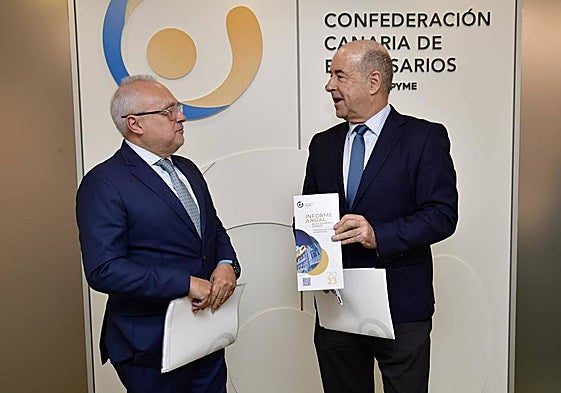 La Confederación Canaria de Empresarias presenta su informe anual de economía canaria.