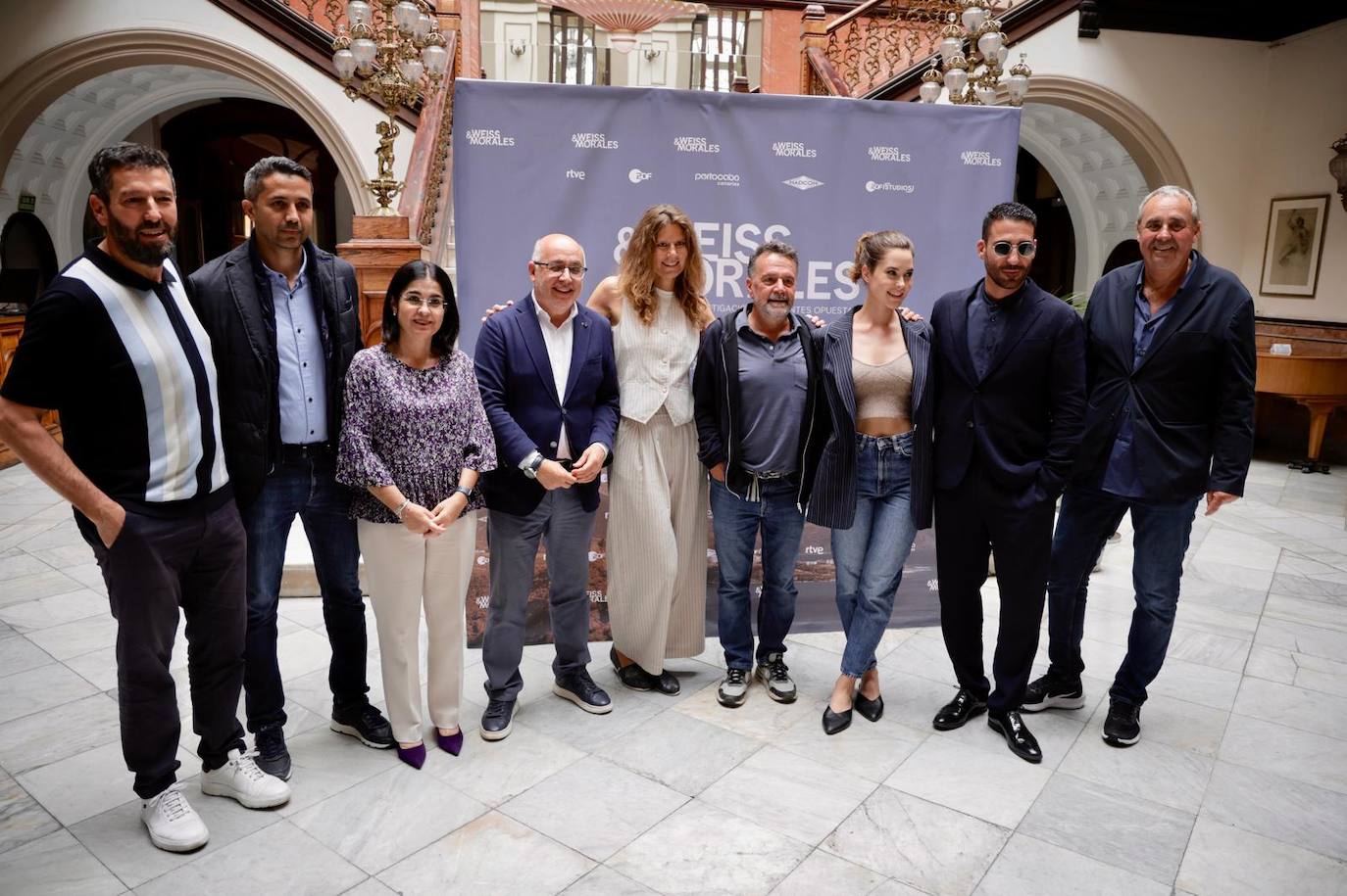 La presentación de la serie &#039;Weiss&amp;Morales&#039;, en imágenes