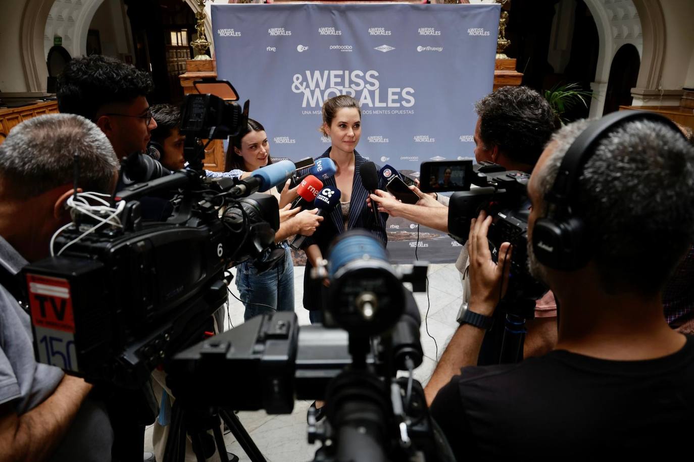 La presentación de la serie &#039;Weiss&amp;Morales&#039;, en imágenes