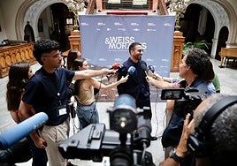 La presentación de la serie 'Weiss&Morales', en imágenes