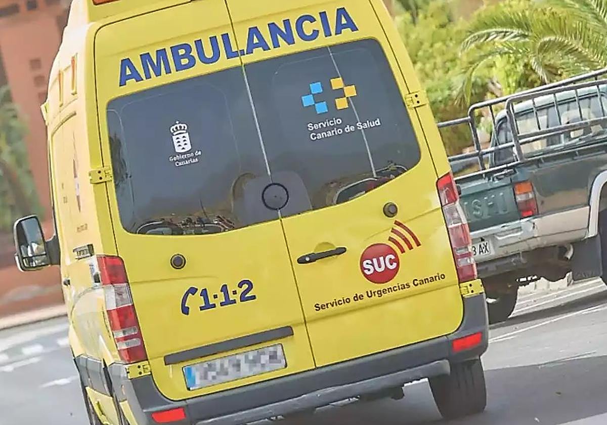 Ambulancia del SUC.