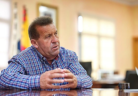 Matías Peña, alcalde de Antigua.