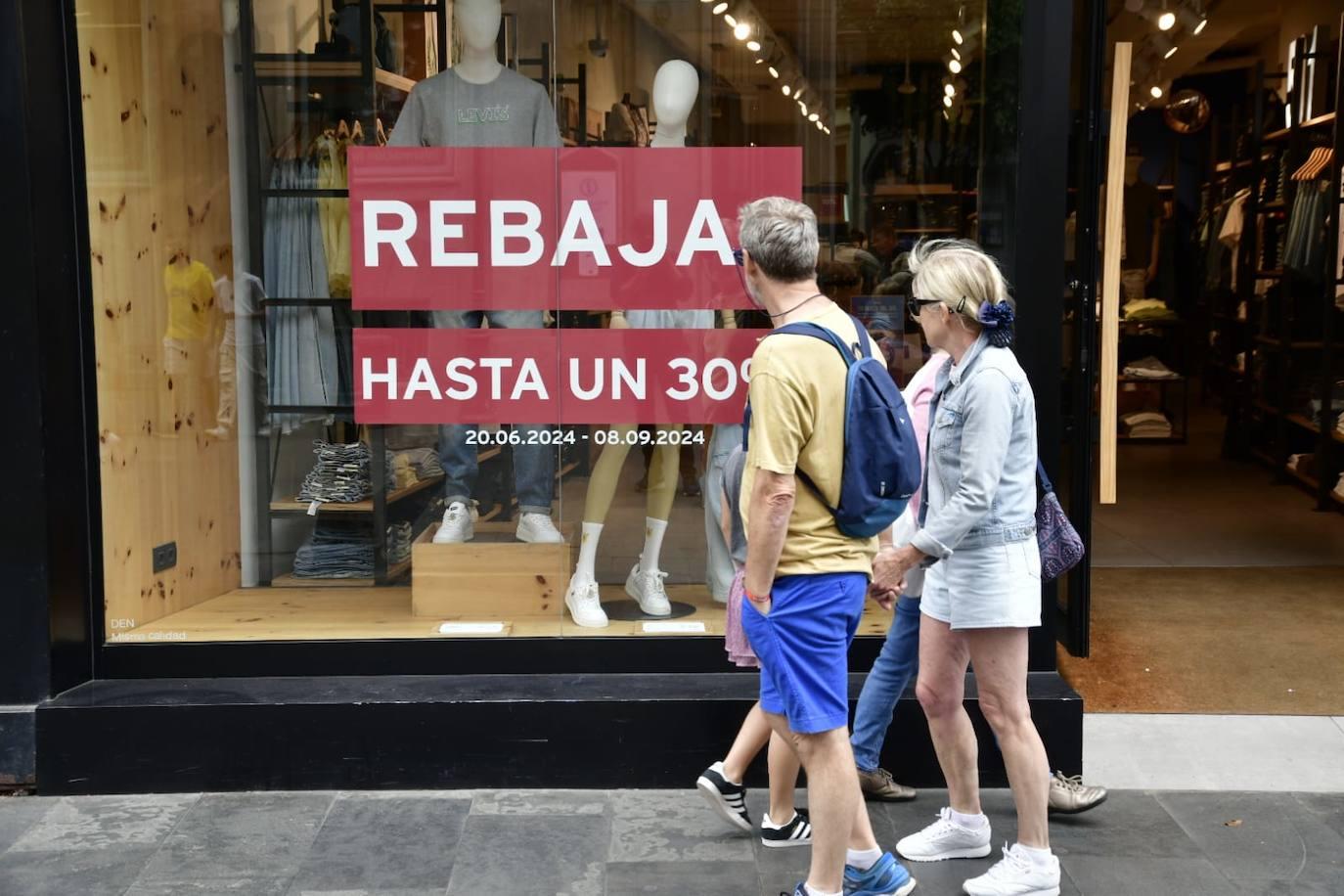 Primer día de rebajas en la capital grancanaria