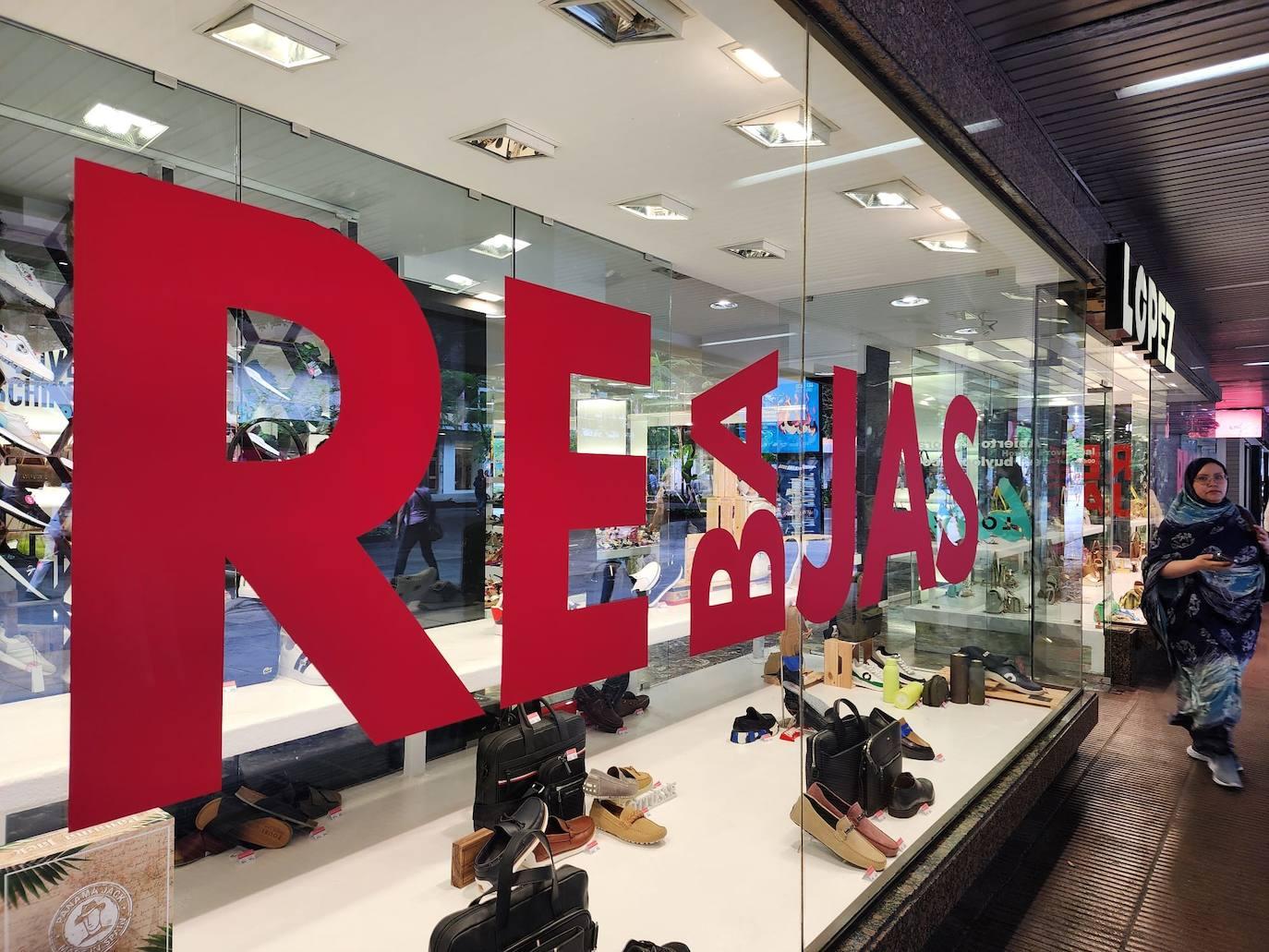 Primer día de rebajas en la capital grancanaria