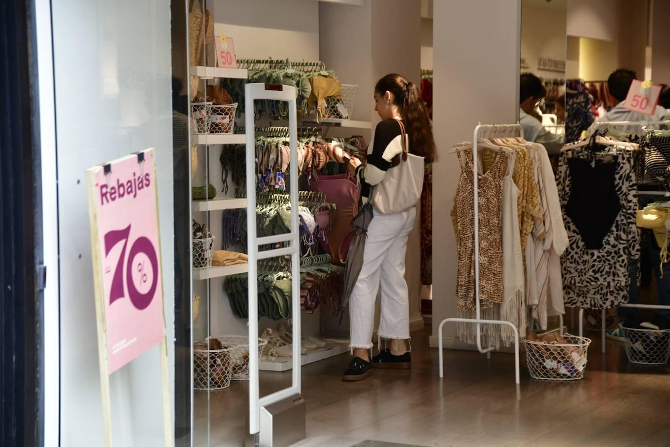 Primer día de rebajas en la capital grancanaria