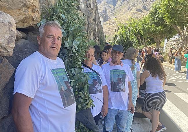 Nicolás Cubas y sus padres, Josefa Jiménez y Justo Cubas.