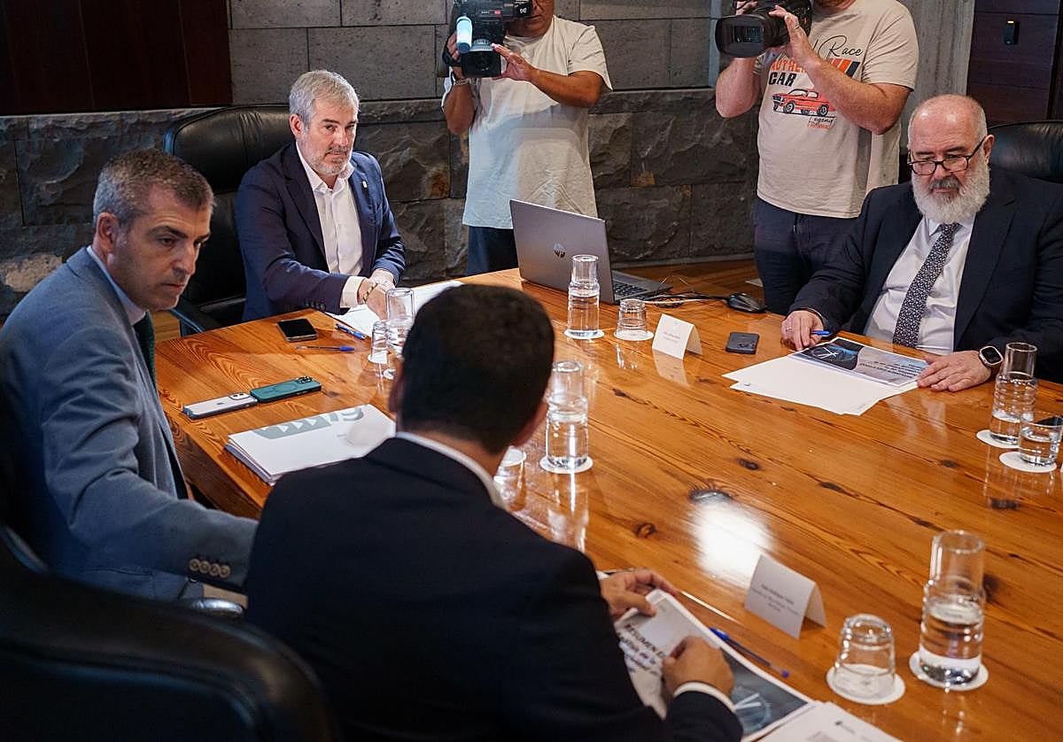 Fernando Clavijo convocó este viernes a su Consejo Asesor.