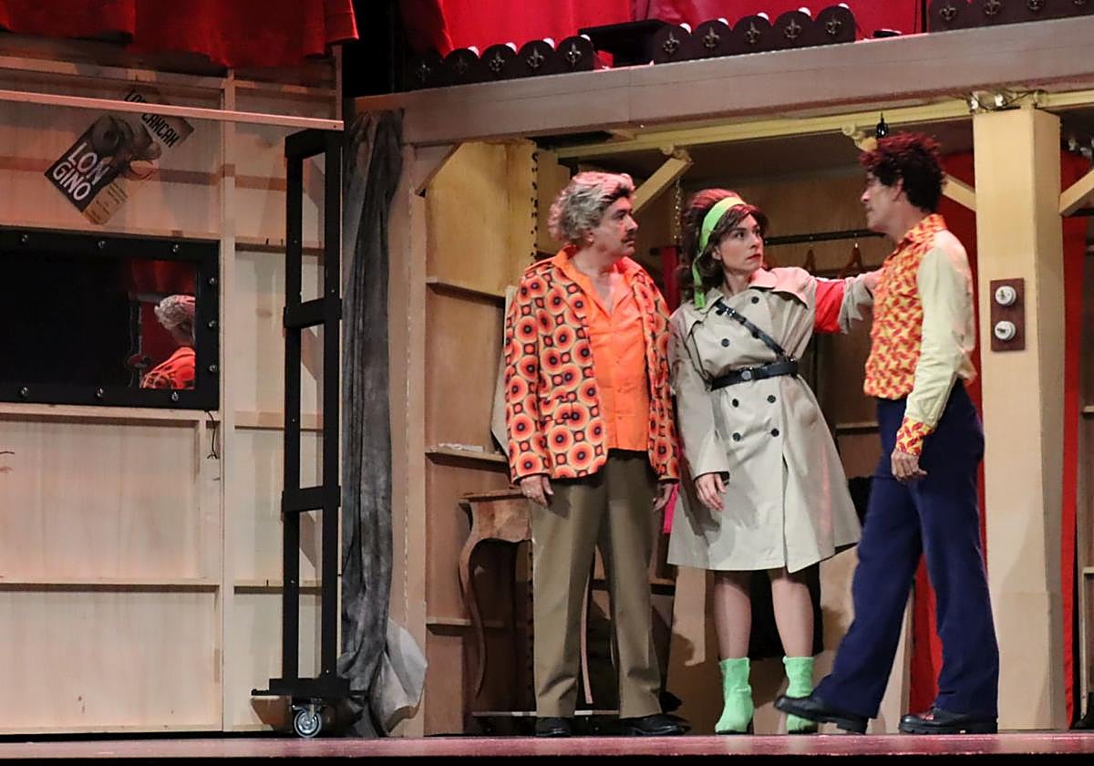 José Luis Massó, Ruth Sánchez y Mingo Ruano, en 'Las bodas del Fígaro'.