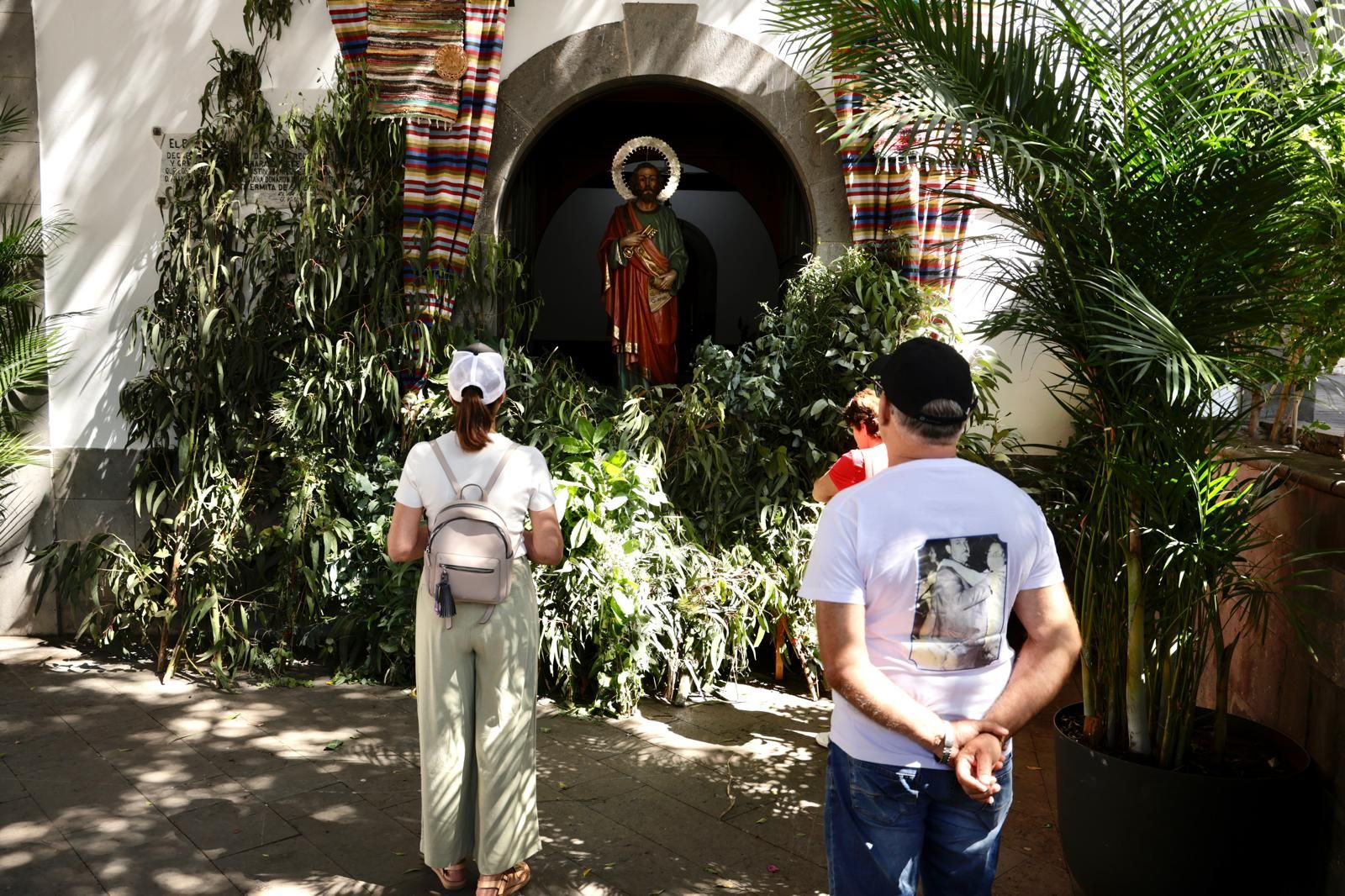 El Valle de Agaete vibra con la Rama de San Pedro, en imágenes