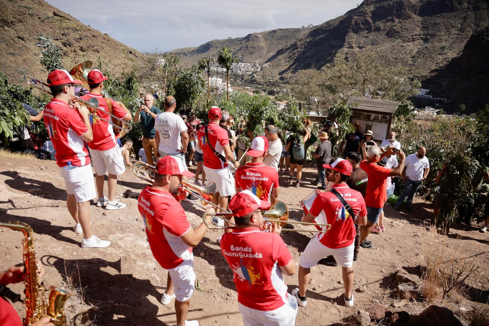 El Valle de Agaete vibra con la Rama de San Pedro, en imágenes