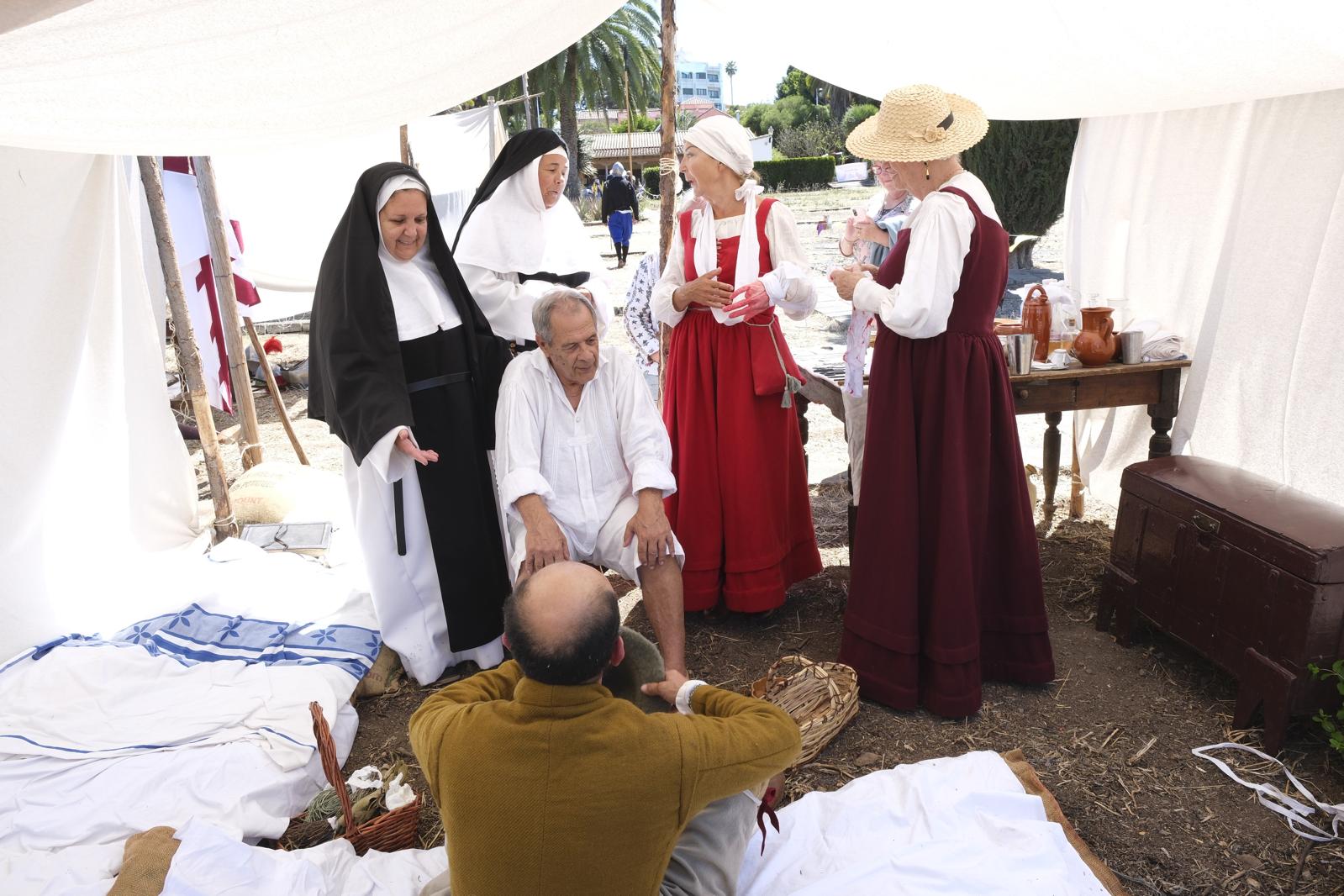 La representación de la Batalla del Batán, en imágenes