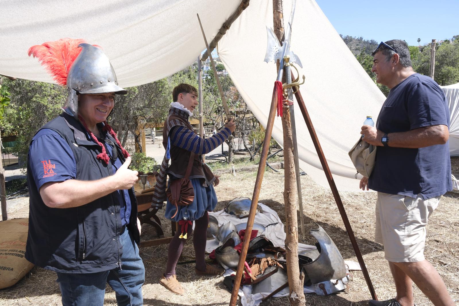 La representación de la Batalla del Batán, en imágenes