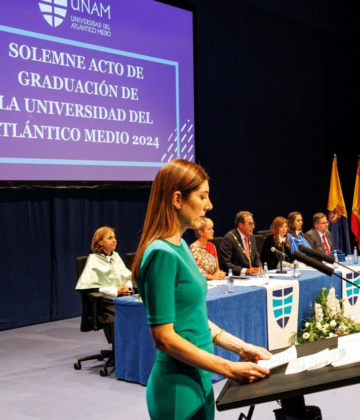 Imagen secundaria 2 - Acto de Graduación de la Universidad del Atlántico Medio - UNAM