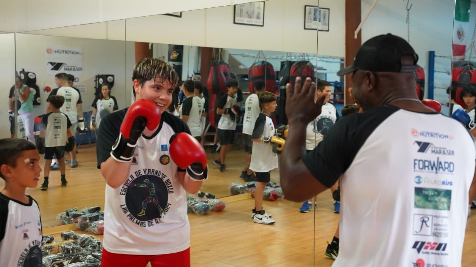 El arranque de la Escuela de Boxeo de Verano, en imágenes