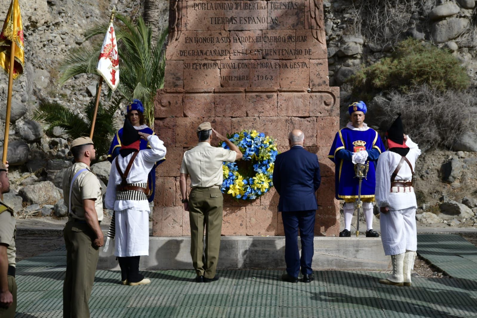 Tributo a los héroes de la Batalla del Batán en su 425 aniversario, en imágenes