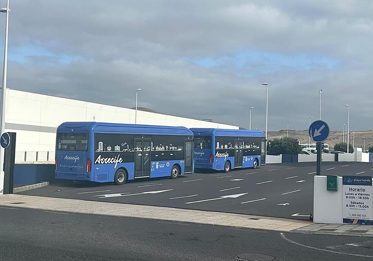 Guaguas objeto de polémica.