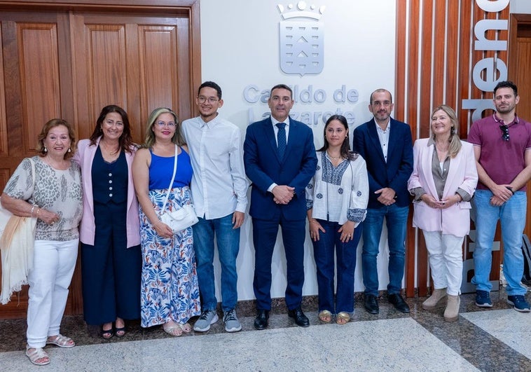 Recepción en el Cabildo.