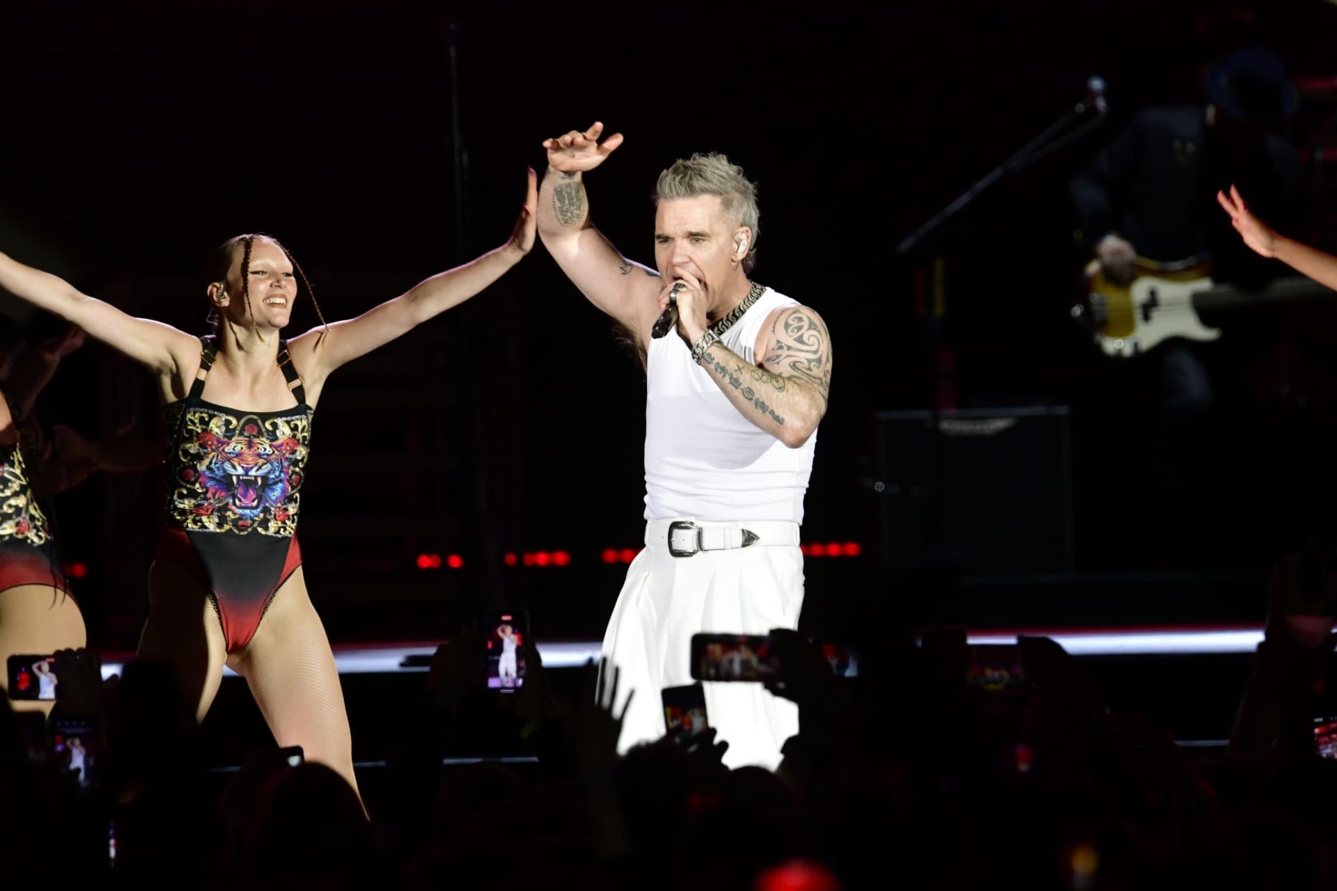 Robbie Williams se desata en el Granca Live Fest