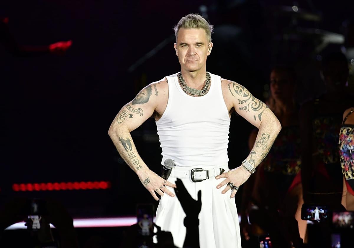 Robbie Williams se desata en el Granca Live Fest