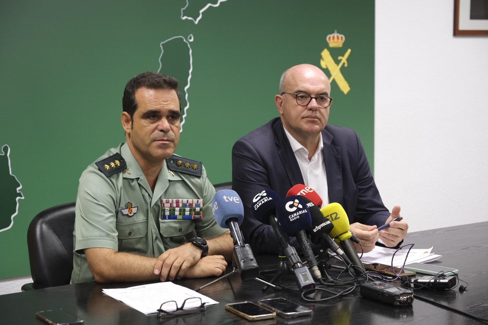 Imágenes del mayor taller ilegal de armas de fuego en Las Palmas