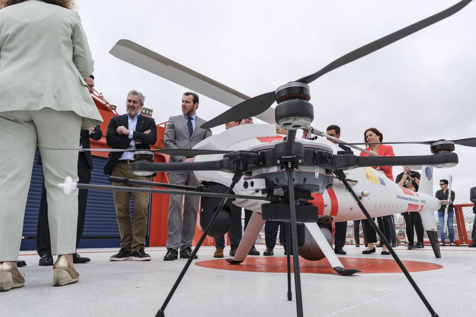 Presentación en Canarias del &#039;Heroínas de Sálvora&#039;, el mayor buque de Salvamento Marítimo