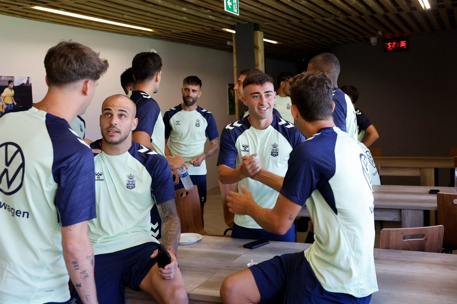 El primer entrenamiento de la UD a los mandos de Carrión