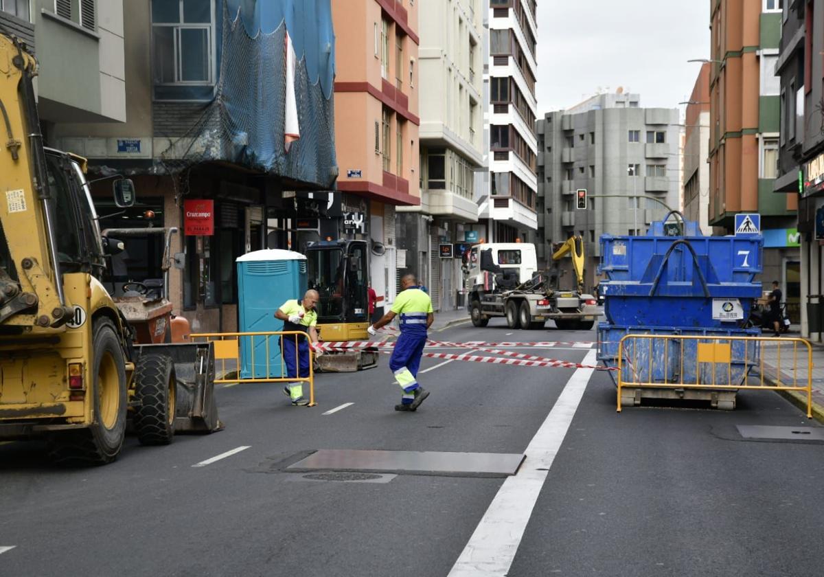 Comienzan las obras en Juan Manuel Durán