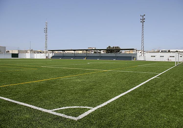 Campo de fútbol Agapito Reyes Viera, en Altavista.