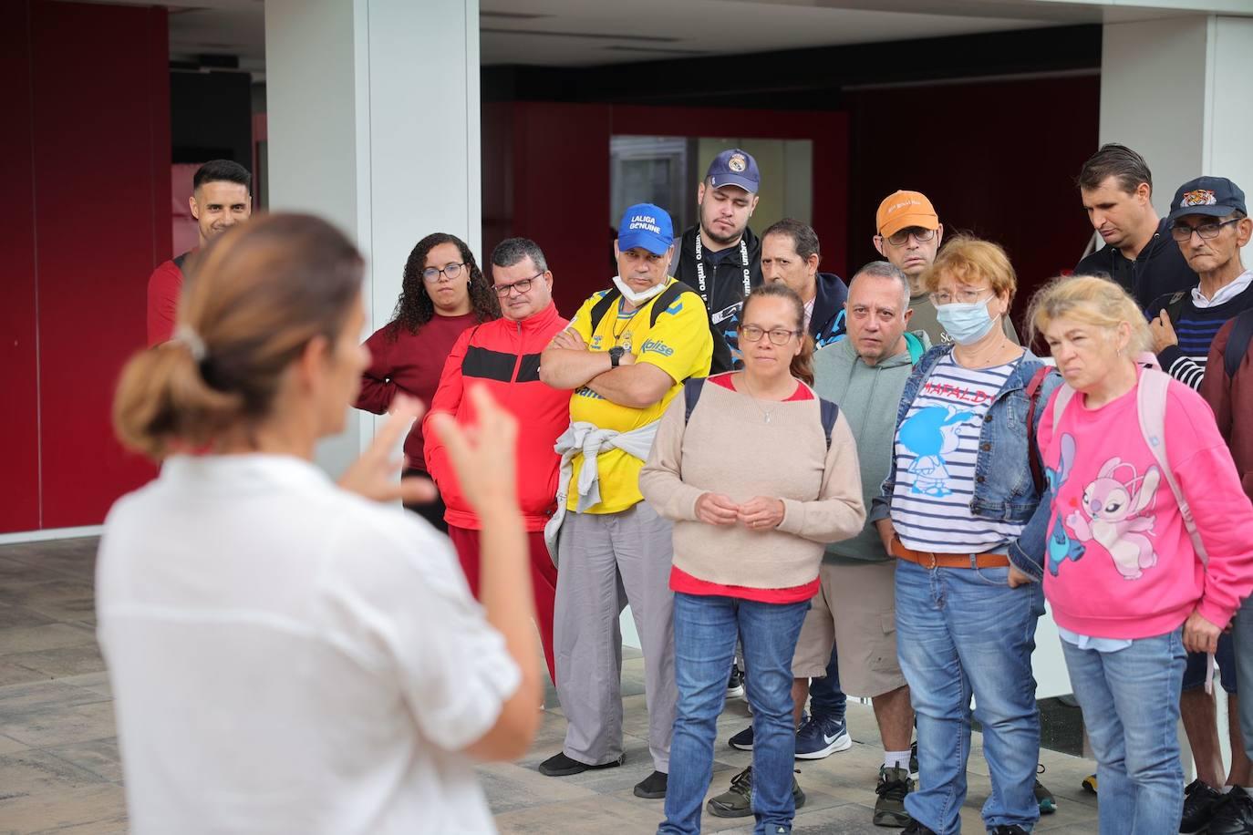 Imágenes de la visita de la Fundación SER