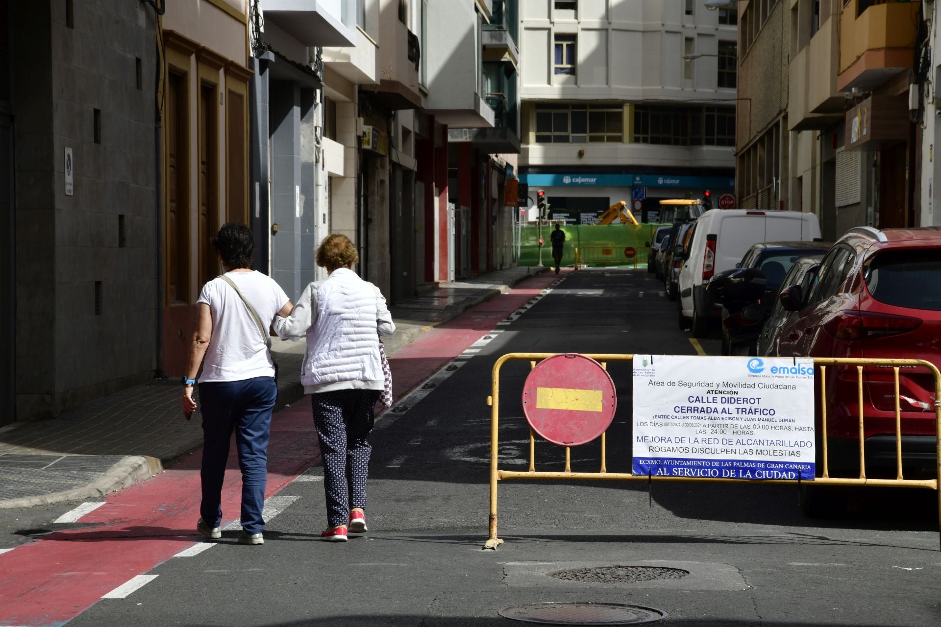 Continúan las obras en Juan Manuel Durán