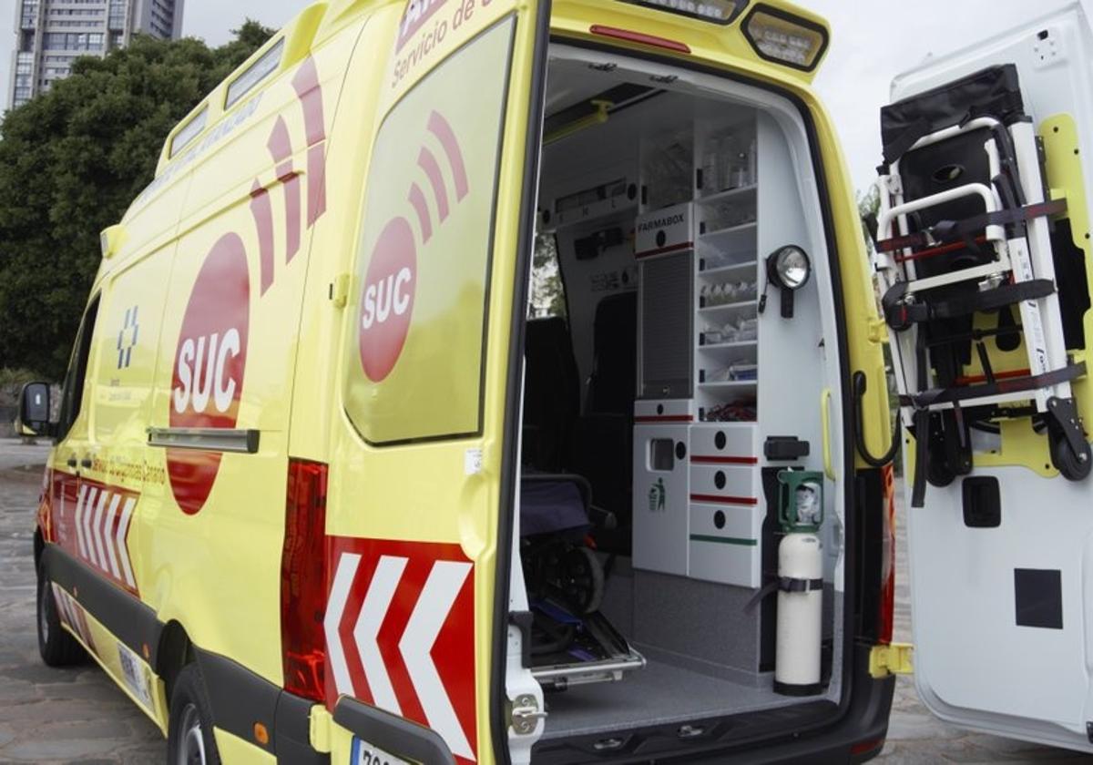 Un hombre herido tras salirse de la vía con su turismo a su paso por Tunte