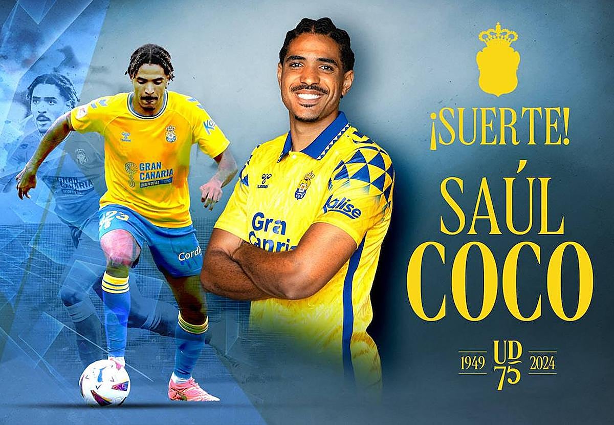 La UD Las Palmas y el Torino FC acuerdan el traspaso de Saúl Coco