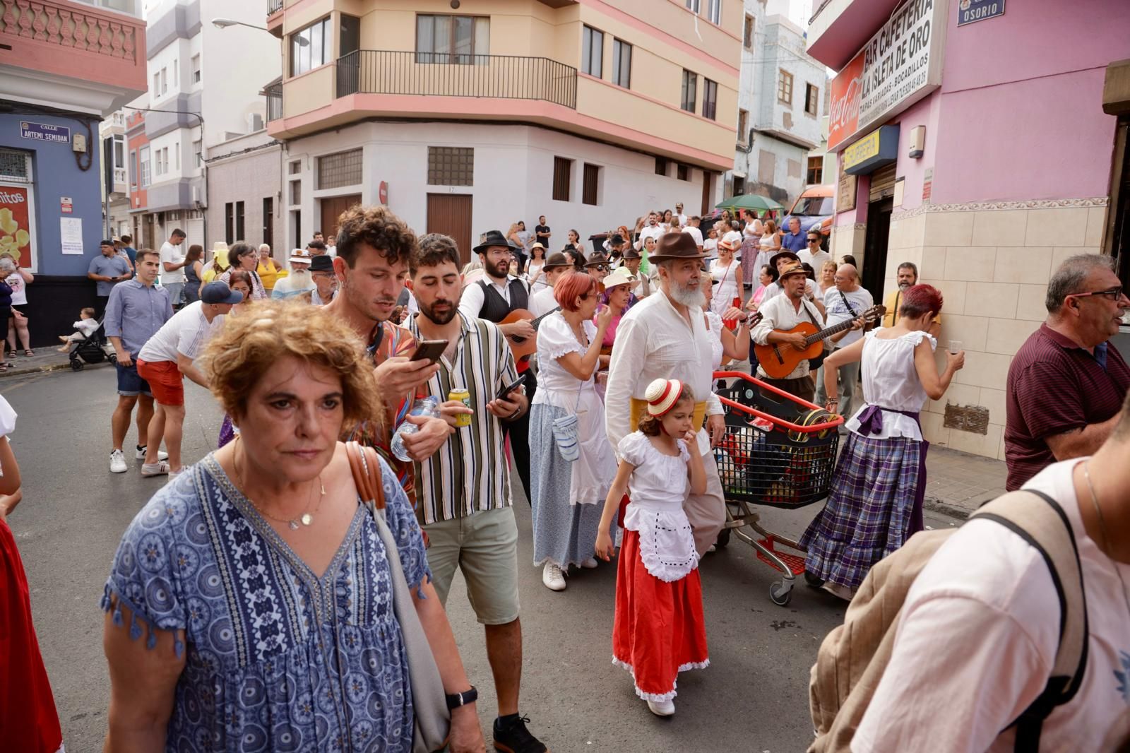 La romería ofrenda del Carmen, en imágenes