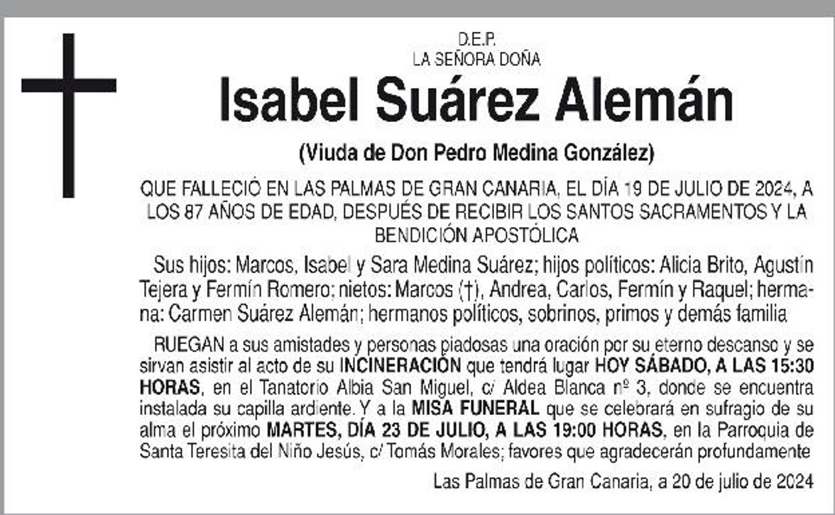 Isabel Suárez Alemán