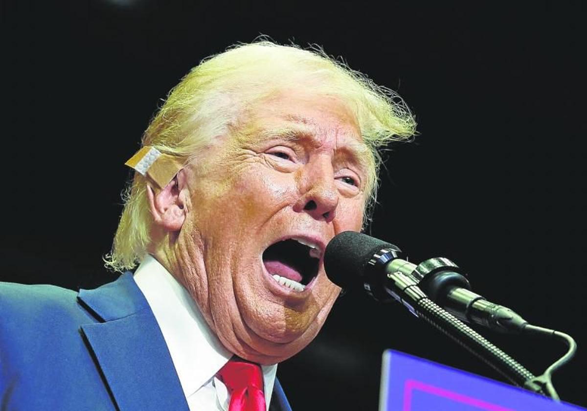 Donald Trump, en una imagen de estos días.