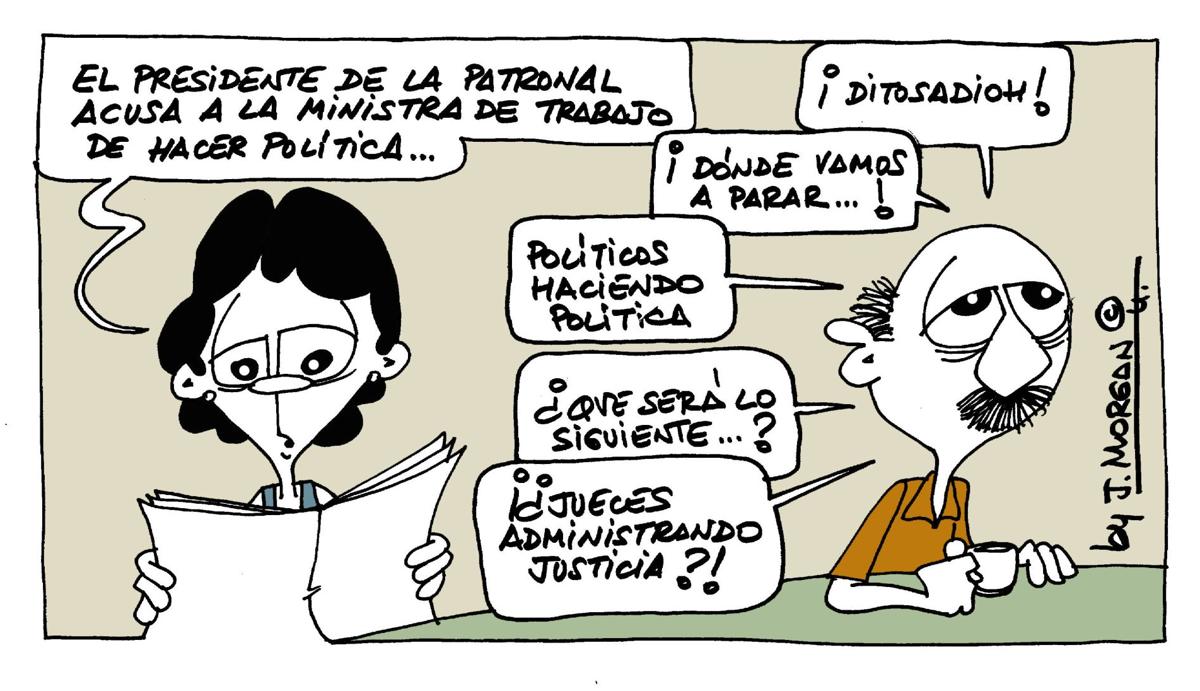 La viñeta de Morgan de este miércoles 24 de julio