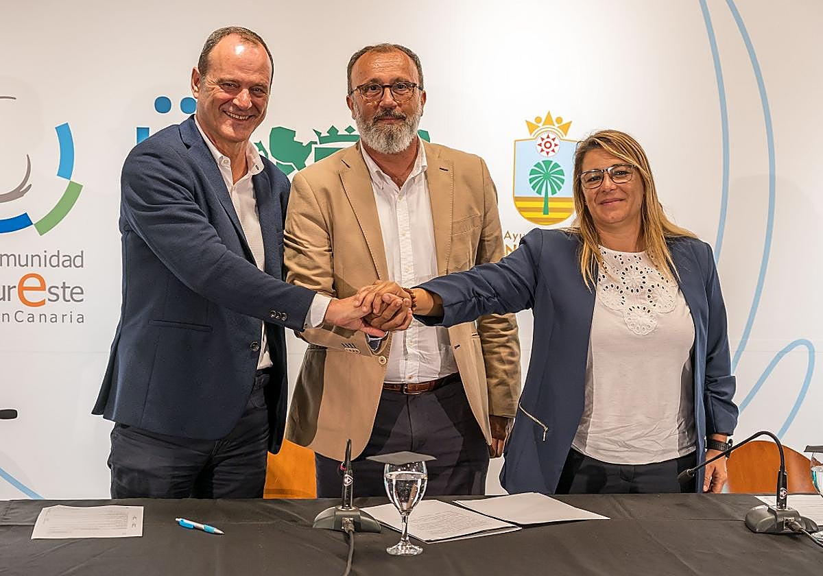 Óscar Hernández, Francisco García y Vanesa Martín.