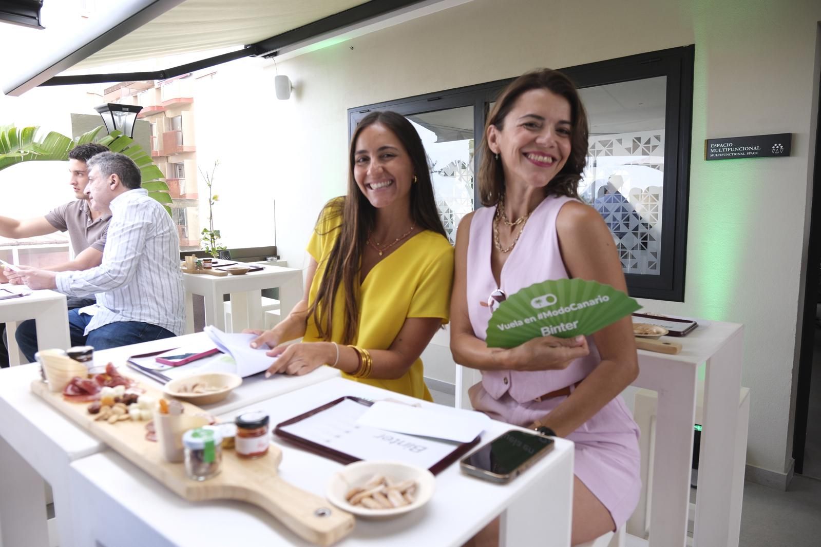 La presentación de los nuevos menús de Binter, en imágenes