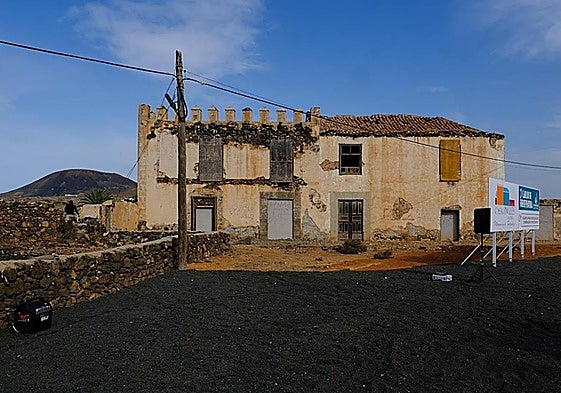 Casa del Inglés, en La Oliva casco, que es propiedad del Cabildo de Fuerteventura.