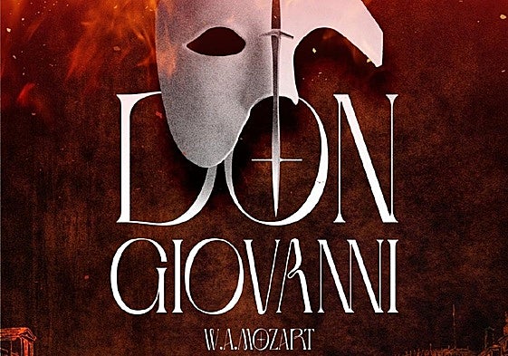 Cartel de la ópera programada para agosto.