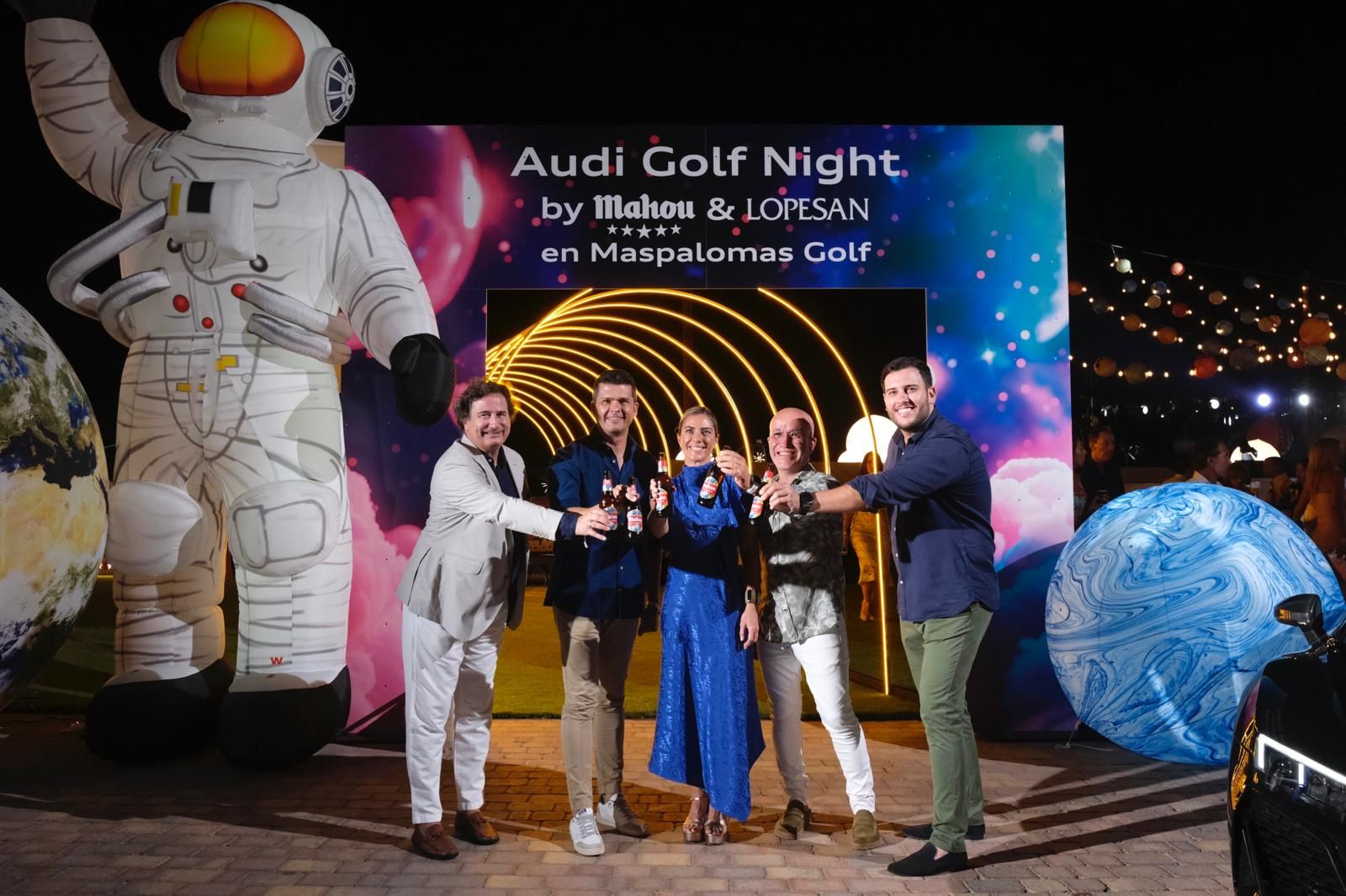 Audi Golf Night by Mahou &amp; Lopesan, en imágenes