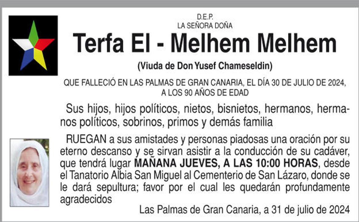 Terfa El - Melhem Melhem