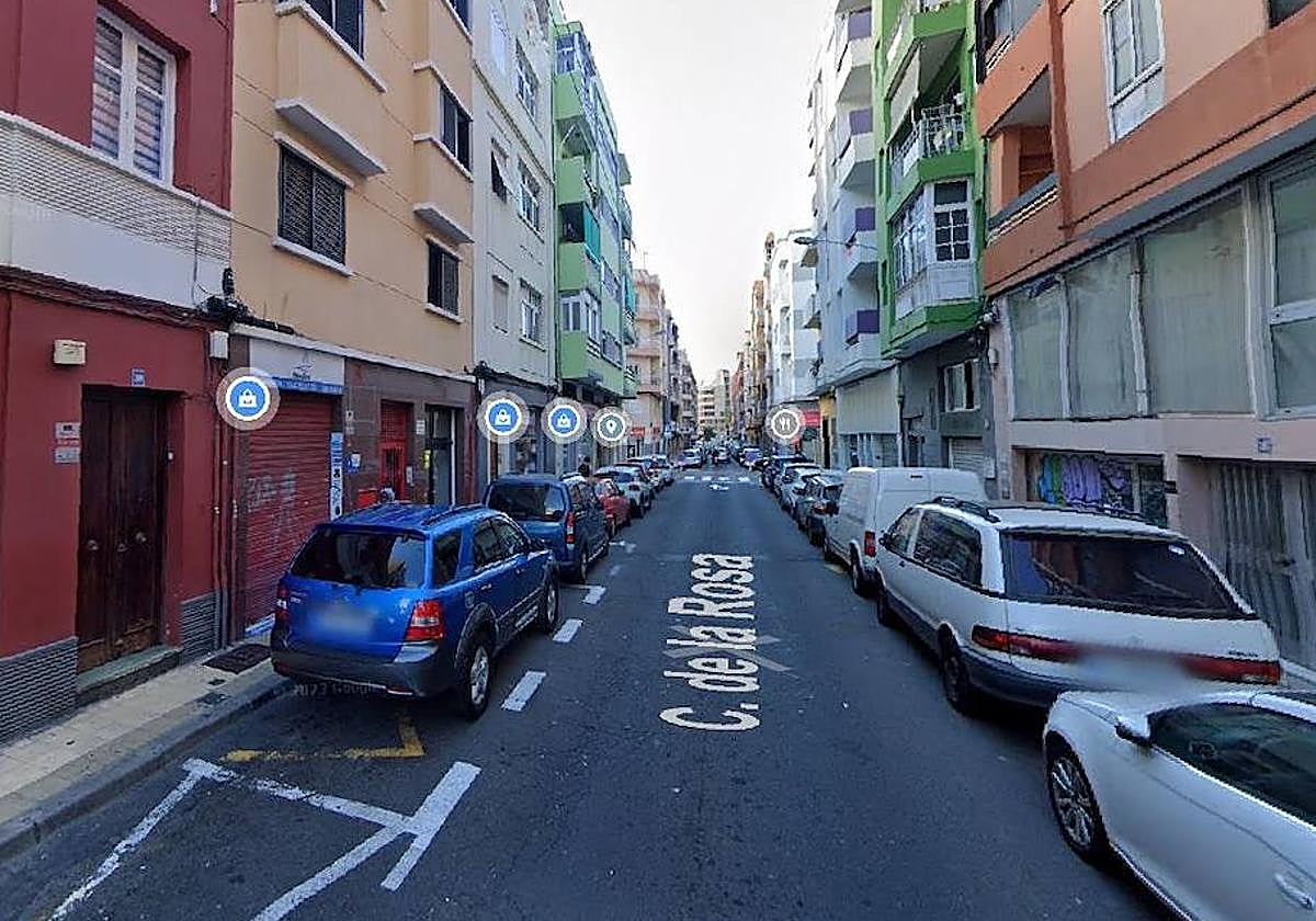 Imagen de la calle donde ocurrieron los hechos.