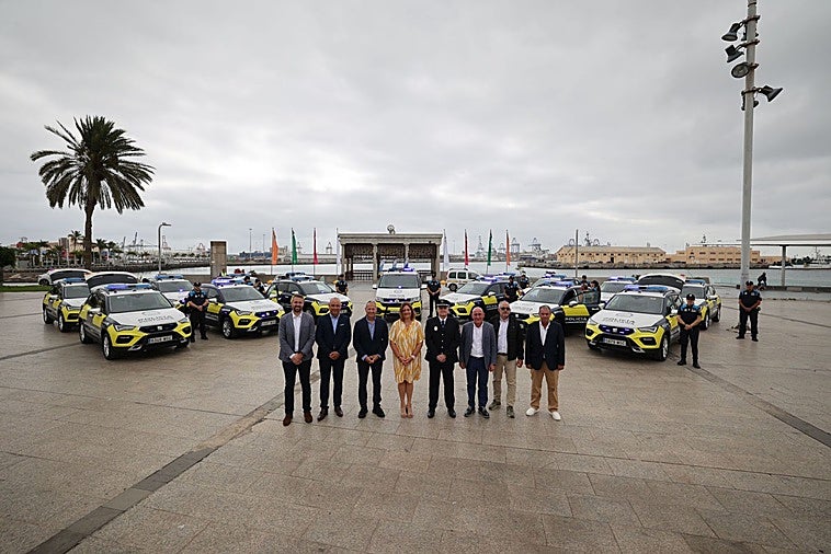 La Policía Portuaria adquiere 18 nuevos vehículos, la mayor flota de su historia