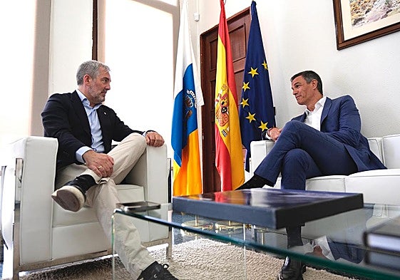 Imágenes del encuentro en la Palma