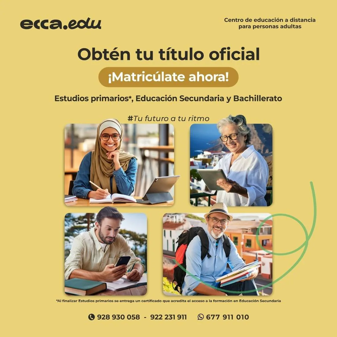 ecca.edu inicia la campaña de matriculación para el nuevo curso apostando por la innovación educativa y la formación digital