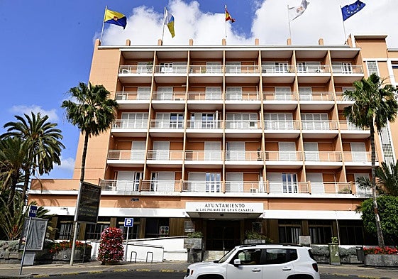 Imagen de archivo de las oficinas municipales de Las Palmas de Gran Canaria.